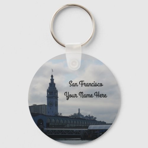 San Francisco Ferry Building 8 Keychain