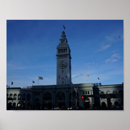 San Francisco Ferry Building Poster