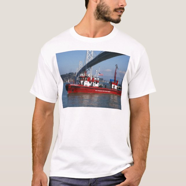 San Francisco Fire Boat T-Shirt (Front)
