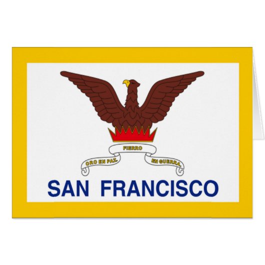 San Francisco Flag Cards (Front Horizontal)