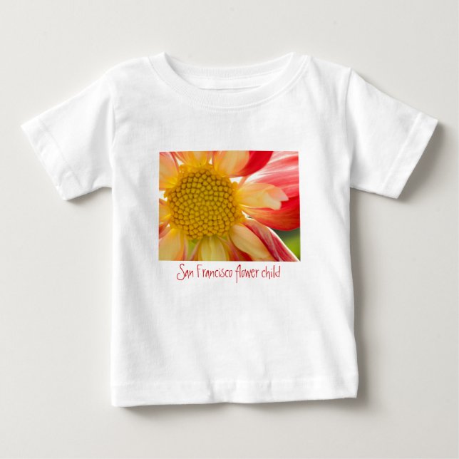 San Francisco flower child Baby T-Shirt (Front)
