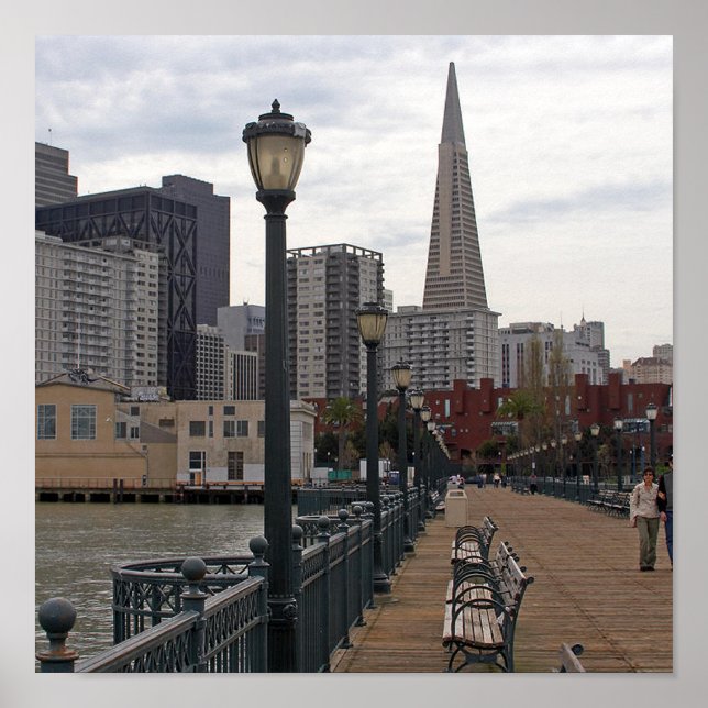 San Francisco  from Pier 39 Poster (Front)