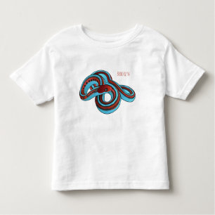 San Francisco garter snake cartoon illustration Toddler T-shirt