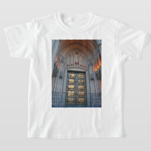 San Francisco Ghiberti Doors T_shirt