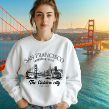 San Francisco Golden City Vintage 