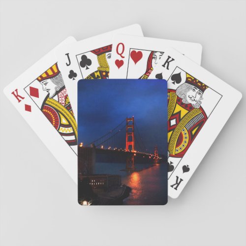 San Francisco Golden Gate Bridge 6 Playing Cards