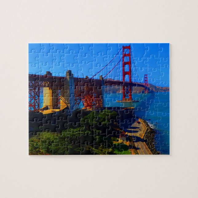 San Francisco Golden Gate Bridge #7 Jigsaw Puzzle (Horizontal)