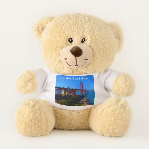 San Francisco Golden Gate Bridge 7 Teddy Bear