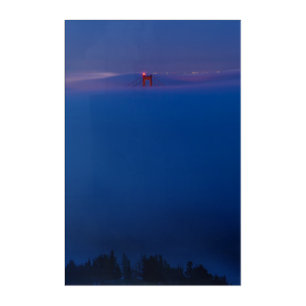San Francisco Golden Gate Bridge at Dusk Acrylic Print
