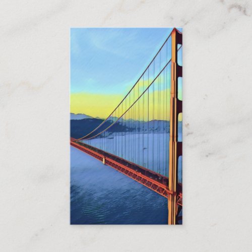 San Francisco _ GOLDEN GATE _ Bridge Business Card