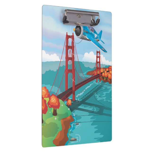San Francisco Golden Gate Bridge Clipboard (Right)