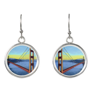 San Francisco - GOLDEN GATE - Bridge Earrings