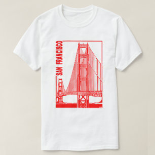 San Francisco-Golden Gate Bridge T-Shirt