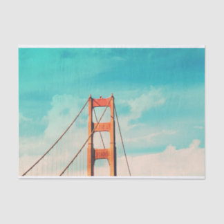 San Francisco Golden Gate Bridge Tissue Paper