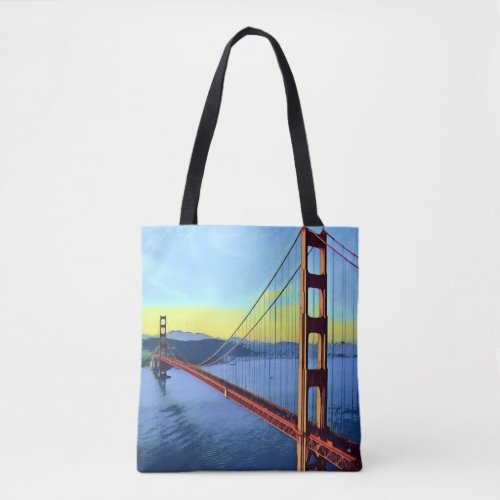 San Francisco _ GOLDEN GATE _ Bridge Tote Bag