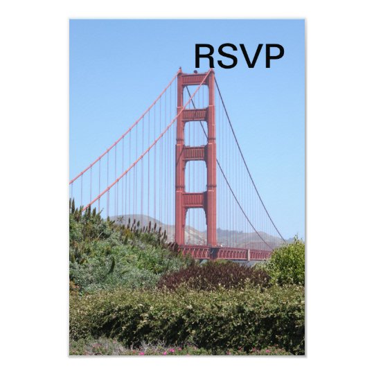San Francisco Golden Gate Card