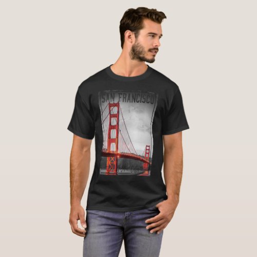 San Francisco Golden Gate City T_Shirt