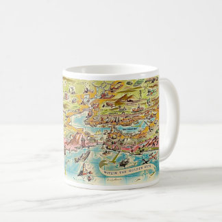San Francisco Golden Gate Map Mug