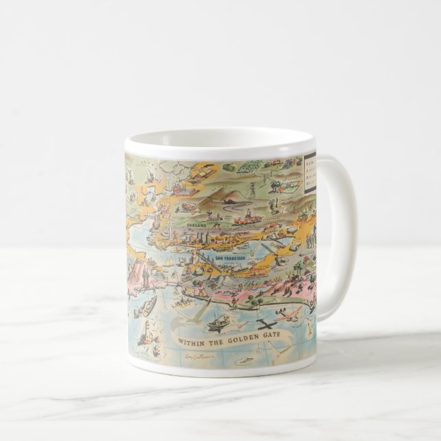 San Francisco Golden Gate Mug (Front Right)