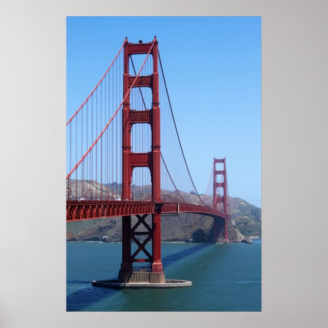 San Francisco Golden Gate Poster (Front)