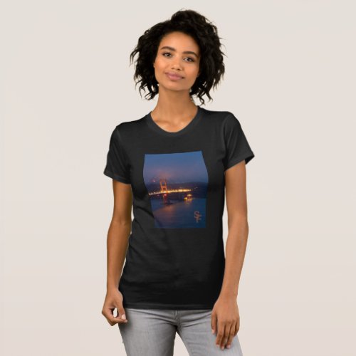 San Francisco Golden Gate Womens T_Shirt