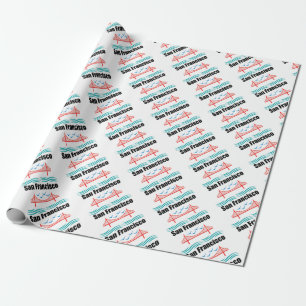 San Francisco Goodies Wrapping Paper