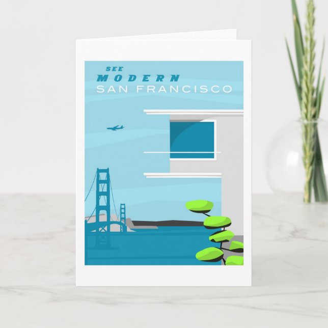 San Francisco Greeting Card (Front)