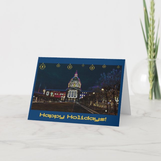 San Francisco: Happy Holidays! Holiday Card (Front)