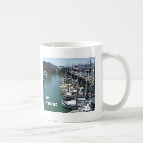 San Francisco Harbor Docks Scenic Photo Coffee Mug