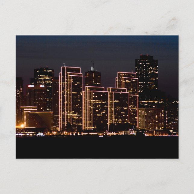 San Francisco Holiday Lights Postcard (Front)