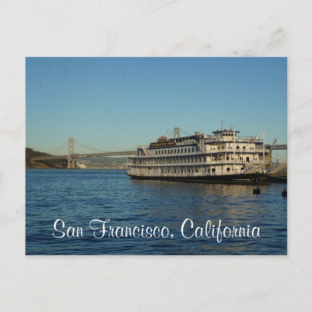 San Francisco Hornblower Cruise #3 Postcard (Front)