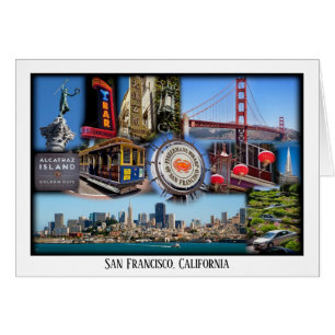 San Francisco Iconic Landmark Attractions Cards