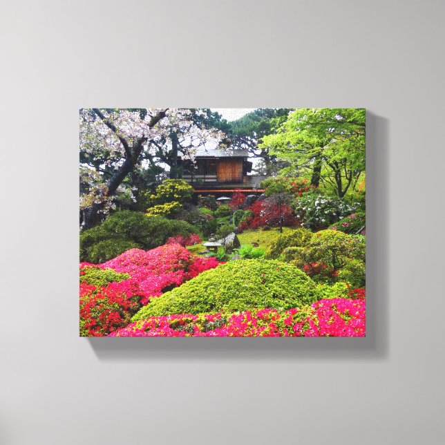 San Francisco Japanese Tea Garden #12 Canvas Print (Front)