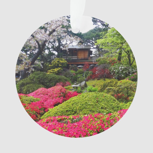 San Francisco Japanese Tea Garden #12 Ornament (Front)