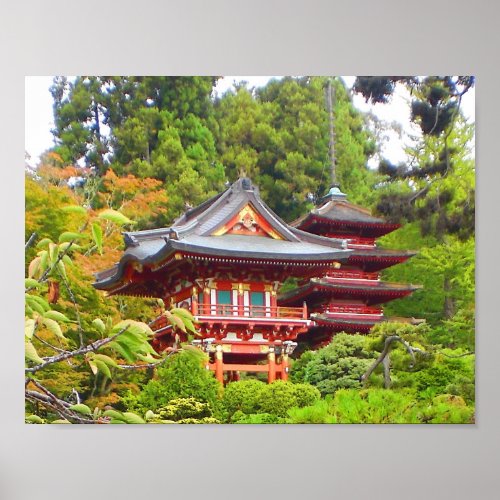 San Francisco Japanese Tea Garden 7 Poster