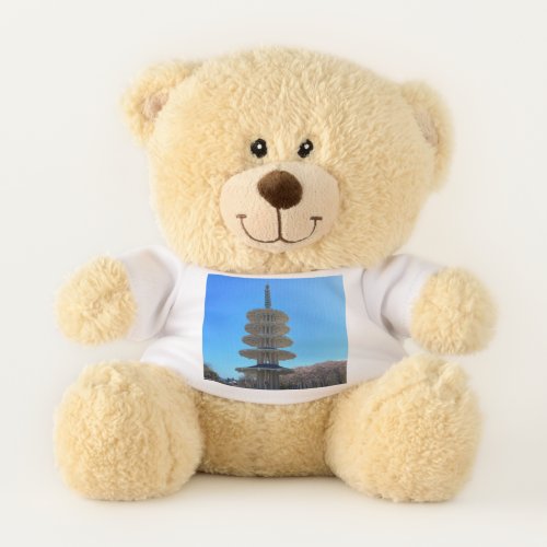 San Francisco Japantown Peace Pagoda 5 Teddy Bear