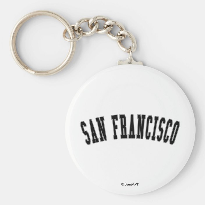 San Francisco Key Chain