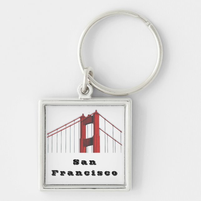 San Francisco  Keychain (Front)