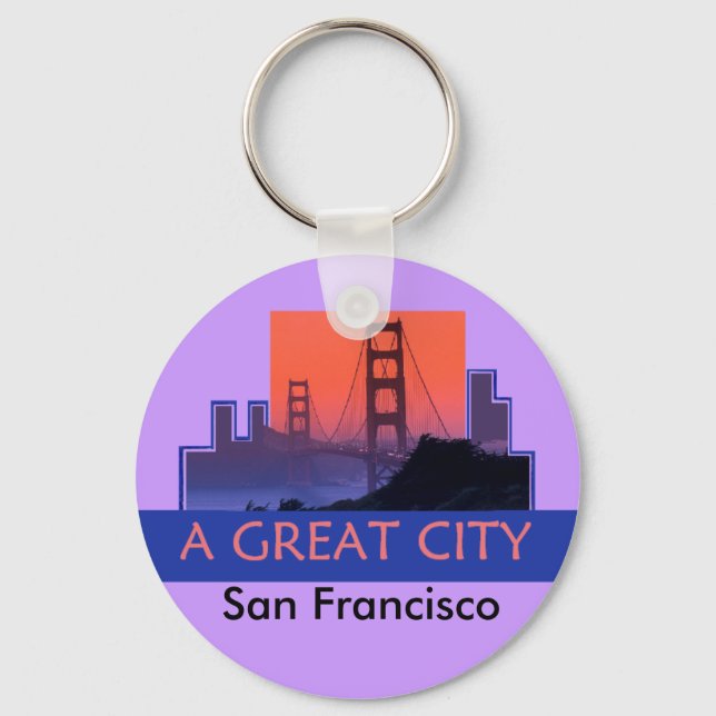 SAN FRANCISCO Keychain (Front)