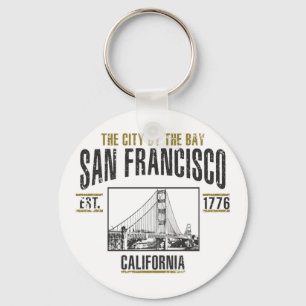 San Francisco Keychain