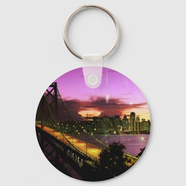 San Francisco Keyring (Front)