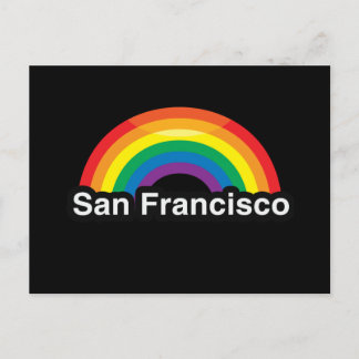 SAN FRANCISCO LGBT PRIDE RAINBOW -.png Postcard