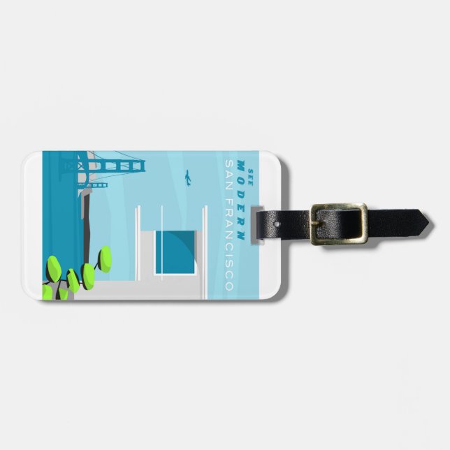 San Francisco Luggage Tag (Front Horizontal)