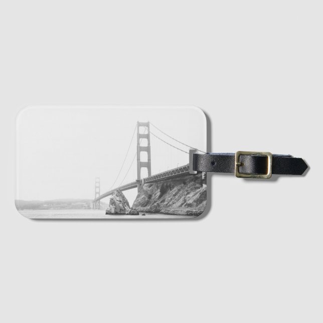 San Francisco Luggage Tag Gift (Front Horizontal)