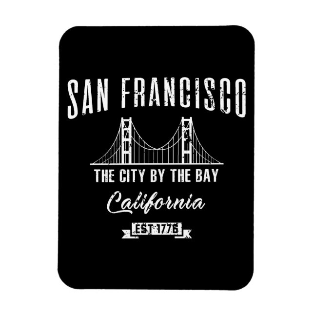 San Francisco Magnet (Vertical)