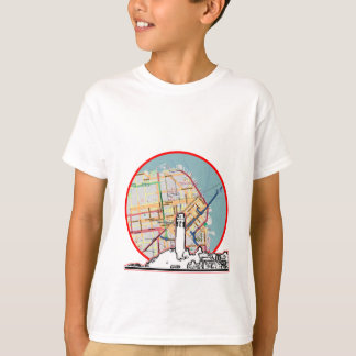 San Francisco Map jGibney The MUSEUM Zazzle Gifts T-Shirt