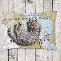 San Francisco Marin County 🐶🐱 Authentic Nautical Pet Bed
