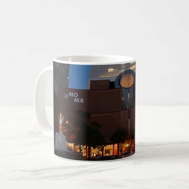 San Francisco MOMA Mug (Front Left)