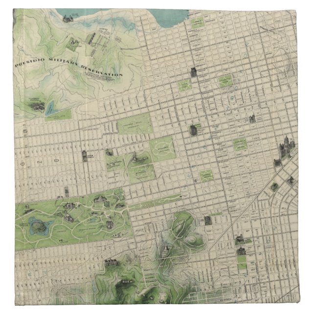 San Francisco Napkin (Front)