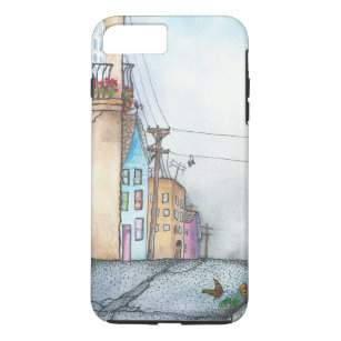 San Francisco Neighborhood Watercolor iPhone 8 Plus/7 Plus Case